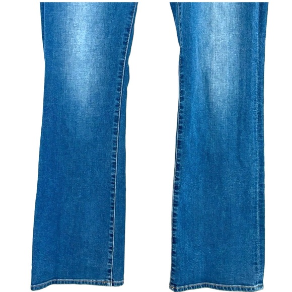 Lucky Brand Lolita boot cut Sz 8 blue jean Cotton Spandex blend Great Condition - Picture 12 of 16